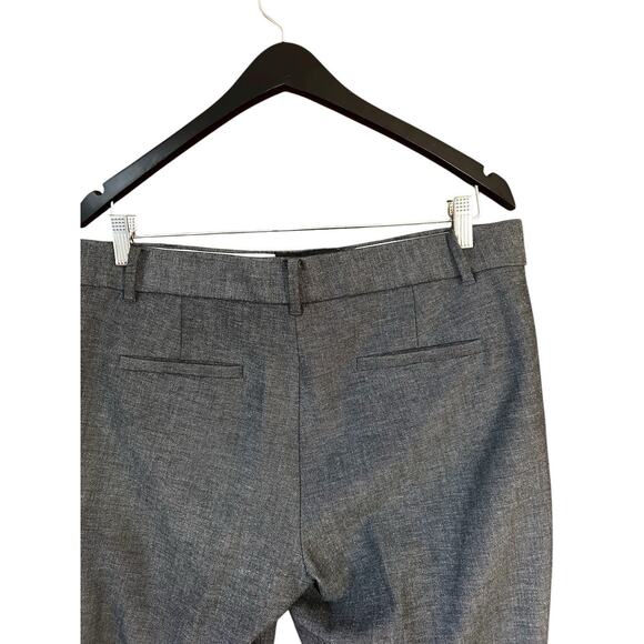 Ann Taylor Women's Gray Straight Leg Devin Fit Dress Pants Slacks Size 10 - Picture 6 of 10